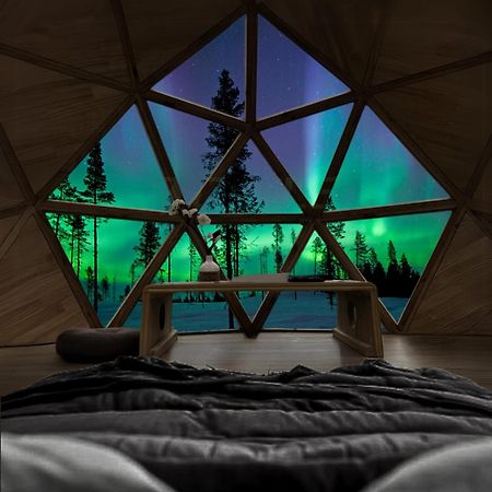 Villa Skog Aurora Igloos à Kalix Extérieur photo