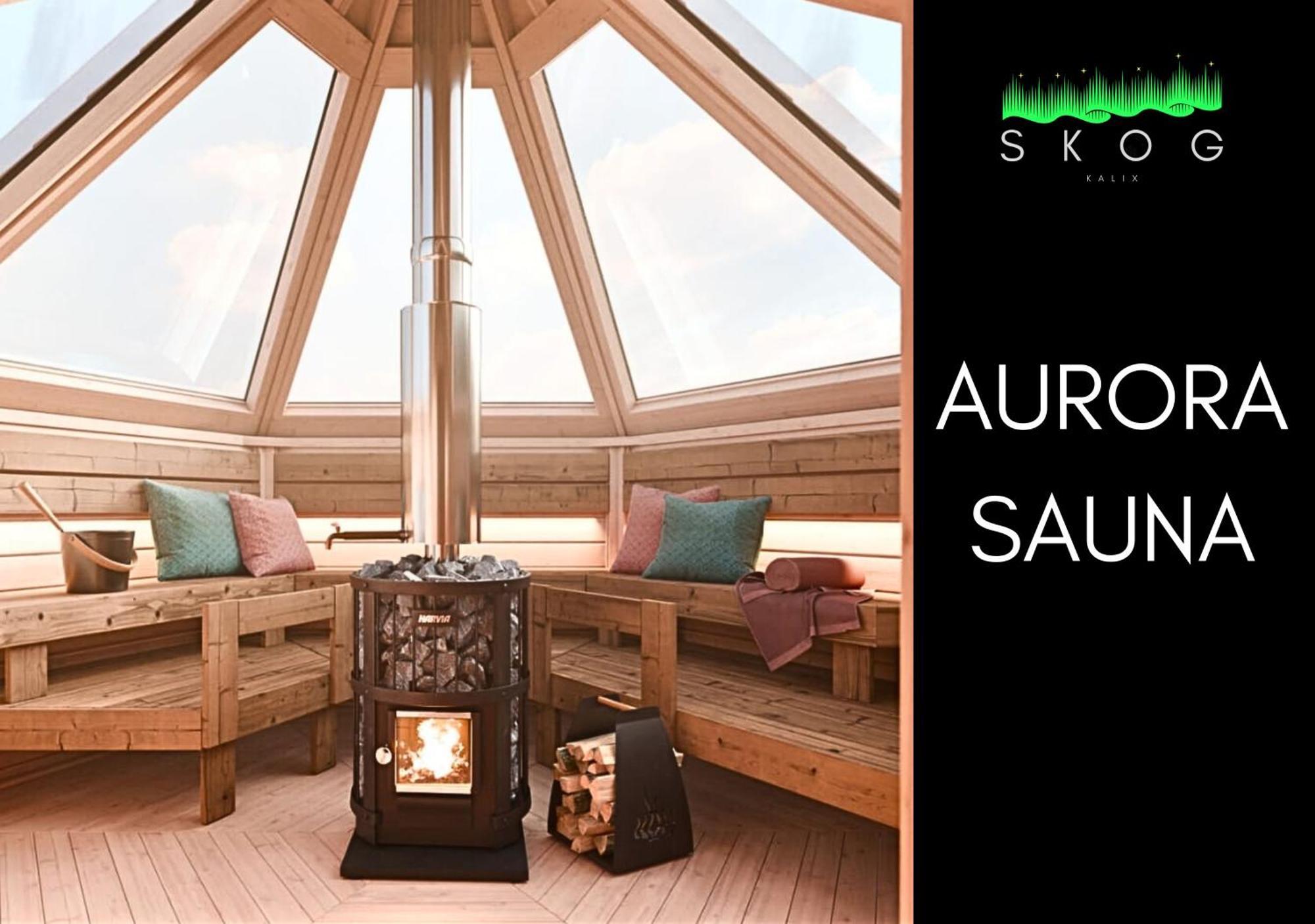 Villa Skog Aurora Igloos à Kalix Extérieur photo